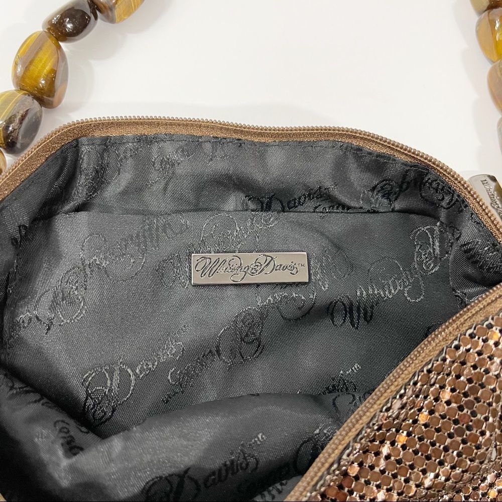Bronze Whiting & Davis Mesh Bag - Picture 4 of 10